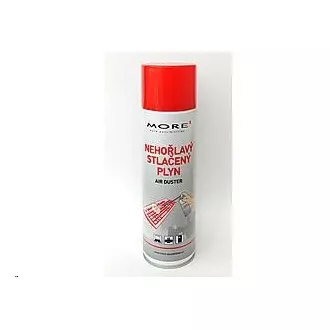 ARMOR Stlačený vzduch plyn MORE (400g), plyn nezamrzá, nekondenzuje, je nehořlavý NEW model ES č. 517/2014