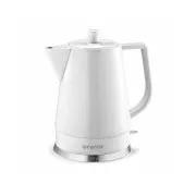 Orava VK-3813 W rychlovarná konvice, 1500 W, 1.5 l, kermická, automatické vypnutí, bílá