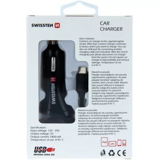 CL AUTONA. USB-C A USB 24A POW. SWISSTEN CL AUTONA. USB-C A USB 24A POW. SWISSTEN