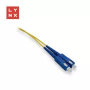 LYNX duplexní patch kabel SM, OS2, SC/SC, 9/125µm, 3m