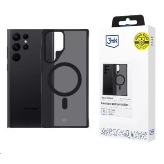 3mk ochranný kryt Smoke MagCase pro Samsung Galaxy S22 Ultra 5G 3mk ochranný kryt Smoke MagCase pro Samsung Galaxy S22 Ultra 5G