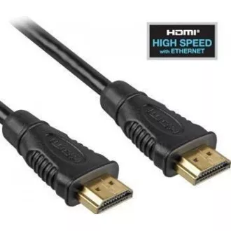PREMIUMCORD Kabel HDMI 2m High Speed + Ethernet (v1.4), zlacené konektory