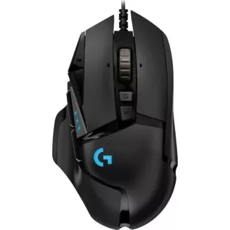Logitech Herní myš G502 Hero, USB, Drátová USB, 16000 DPI, černá Logitech Herní myš G502 Hero, USB, Drátová USB, 16000 DPI, černá
