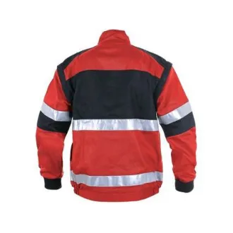 Blůza CXS LUXY BRIGHT, pánská, červeno-černá, vel. 58 Blůza CXS LUXY BRIGHT, pánská, červeno-černá, vel. 58
