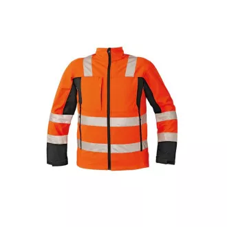 MALTON softshell. bunda HV žlutá S MALTON softshell. bunda HV žlutá S