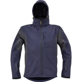 DAYBORO softshell bunda tm.hnědá M DAYBORO softshell bunda tm.hnědá M