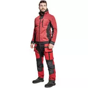 HUYER SOFTSHELL bunda červená S