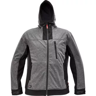 HUYER SOFTSHELL bunda červená S
