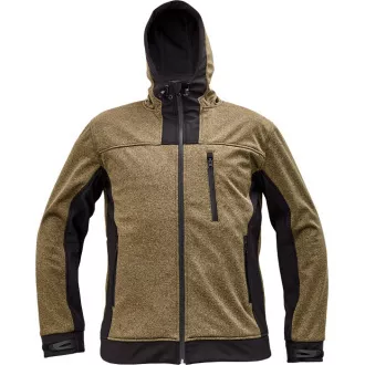 HUYER SOFTSHELL bunda červená M