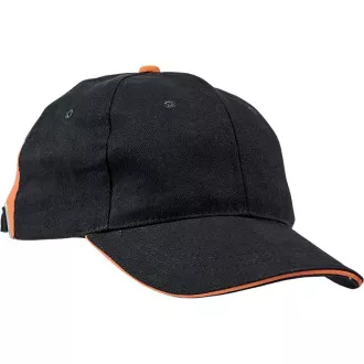 KNOXFIELD baseball čepice černá/červená