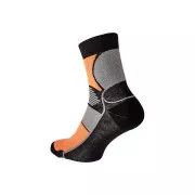 KNOXFIELD BASIC ponožky černá/žlut 43/44