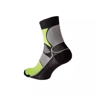 KNOXFIELD BASIC ponožky černá/červ 43/44 KNOXFIELD BASIC ponožky černá/červ 43/44