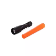 AKU svítilna Bailong BL-1898B, led typu CREE XPE + výstražná násada