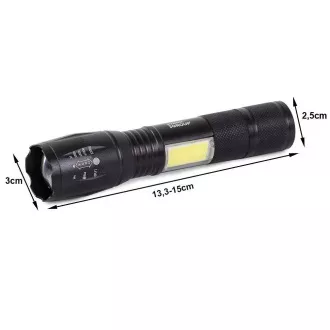 LED CREE ZOOM svítilna Bailong XML T6 COB
