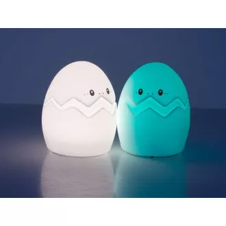 Dětská noční LED lampička EGGi RGB + USB kabel