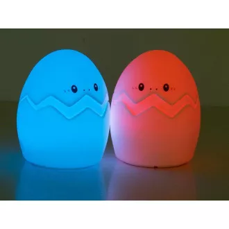 Dětská noční LED lampička EGGi RGB + USB kabel