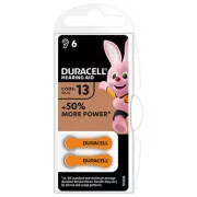 Duracell Jednorázová zinkovzdušná baterie ZA, 6-pack