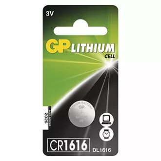 GP Jednorázová lithiová baterie CR1616, 1-pack GP Jednorázová lithiová baterie CR1616, 1-pack