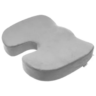 CONNECT IT FOR HEALTH Anatomický polštář na židli, ŠEDÝ CONNECT IT FOR HEALTH Anatomický polštář na židli, ŠEDÝ