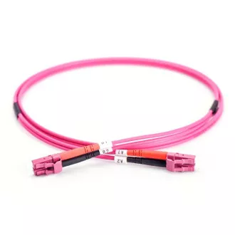 DIGITUS Fiber Optic Patch Cord, LC to LC, Multimode OM4 - 50/125 µ, Duplex Length 2m DIGITUS Fiber Optic Patch Cord, LC to LC, Multimode OM4 - 50/125 µ, Duplex Length 2m