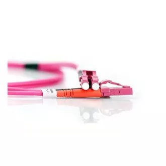 DIGITUS Fiber Optic Patch Cord, LC to LC, Multimode OM4 - 50/125 µ, Duplex Length 2m DIGITUS Fiber Optic Patch Cord, LC to LC, Multimode OM4 - 50/125 µ, Duplex Length 2m