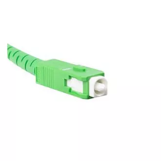 LANBERG optický patch cord SM SC/APC-SC/APC simplex 10m LSZH G657B3 průměr 3mm, barva bílá LANBERG optický patch cord SM SC/APC-SC/APC simplex 10m LSZH G657B3 průměr 3mm, barva bílá