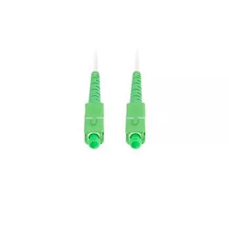 LANBERG optický patch cord SM SC/APC-SC/APC simplex 2,5m LSZH G657A2 průměr 3mm, barva bílá LANBERG optický patch cord SM SC/APC-SC/APC simplex 2,5m LSZH G657A2 průměr 3mm, barva bílá