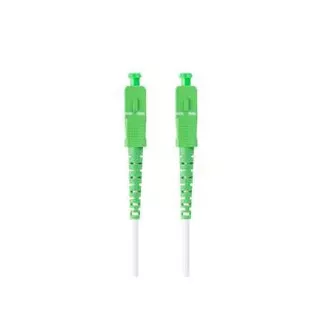 LANBERG optický patch cord SM SC/APC-SC/APC simplex 2,5m LSZH G657A2 průměr 3mm, barva bílá LANBERG optický patch cord SM SC/APC-SC/APC simplex 2,5m LSZH G657A2 průměr 3mm, barva bílá
