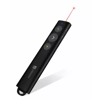 CONNECT IT LaserPoint laserové ukazovátko rechargeable ČERNÉ CONNECT IT LaserPoint laserové ukazovátko rechargeable ČERNÉ