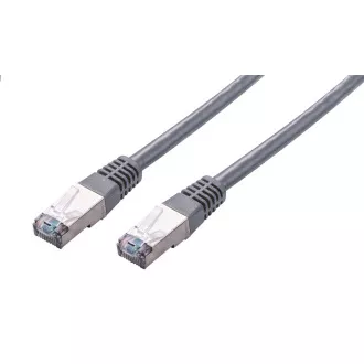 C-TECH Kabel patchcord Cat5e, FTP, šedý, 10m C-TECH Kabel patchcord Cat5e, FTP, šedý, 10m