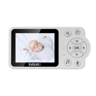 EVOLVEO Baby Monitor N3, dětská videochůvička, modrá EVOLVEO Baby Monitor N3, dětská videochůvička, modrá