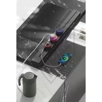 Zásuvková lišta - zápustná Viking LZ40G/230V,50Hz/40cm délka/šedá/až 5 modulů/IP20/hliník/zápustná Zásuvková lišta - zápustná Viking LZ40G/230V,50Hz/40cm délka/šedá/až 5 modulů/IP20/hliník/zápustná
