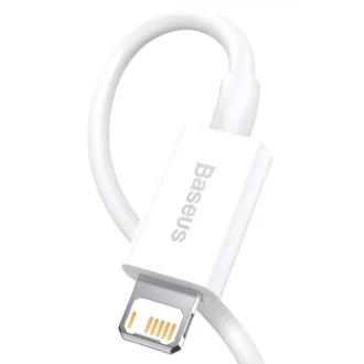 Baseus CALYS-B02 Superior Fast Charging Kabel Lightning 2.4A 1.5m White Baseus CALYS-B02 Superior Fast Charging Kabel Lightning 2.4A 1.5m White