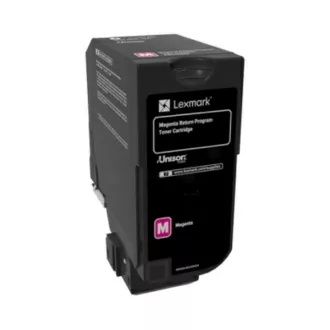 Lexmark 74C2HME - toner, magenta (purpurový) Lexmark 74C2HME - toner, magenta (purpurový)