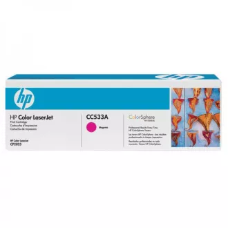 HP 304A (CC533A) - toner, magenta (purpurový) HP 304A (CC533A) - toner, magenta (purpurový)