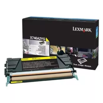 Lexmark X746A2YG - toner, yellow (žlutý) Lexmark X746A2YG - toner, yellow (žlutý)