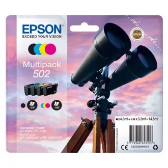 Epson C13T02V64010 - cartridge, black + color (černá + barevná)