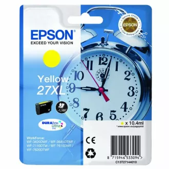 Epson T2714 (C13T27144010) - cartridge, yellow (žlutá) Epson T2714 (C13T27144010) - cartridge, yellow (žlutá)
