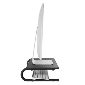 Powerton ERGO VENTO Podstavec pod monitor, černý, ergo