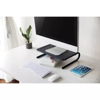 Powerton ERGO VENTO Podstavec pod monitor, černý, ergo