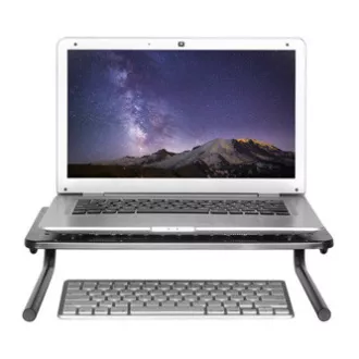 Powerton ERGO VENTO Podstavec pod monitor, černý, ergo