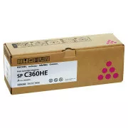 Ricoh 408186 - toner, magenta (purpurový)