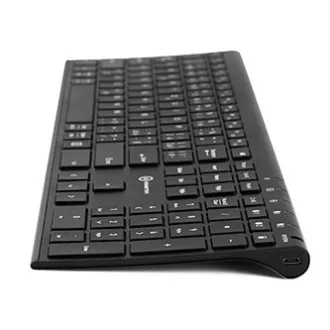 Powerton LIFE ULTRASLIM Klávesnice bezdrátová CZ/SK, černá Powerton LIFE ULTRASLIM Klávesnice bezdrátová CZ/SK, černá
