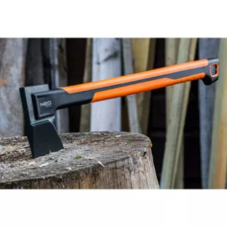 NEO TOOLS sekera 27-033, celková hmotnost 2200g, hmotnost hlavy 1700g, délka sekery 71.1cm